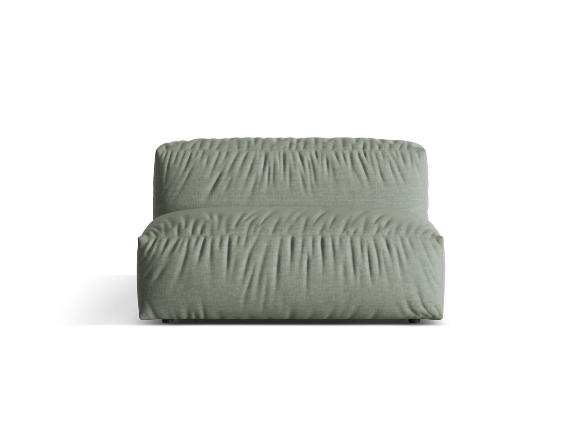 Martina Modul Armless 1 Sitzer in Moss Green-Boston präsentiert im Onlineshop von KAQTU Design AG. Modulares Sofa ist von Micadoni