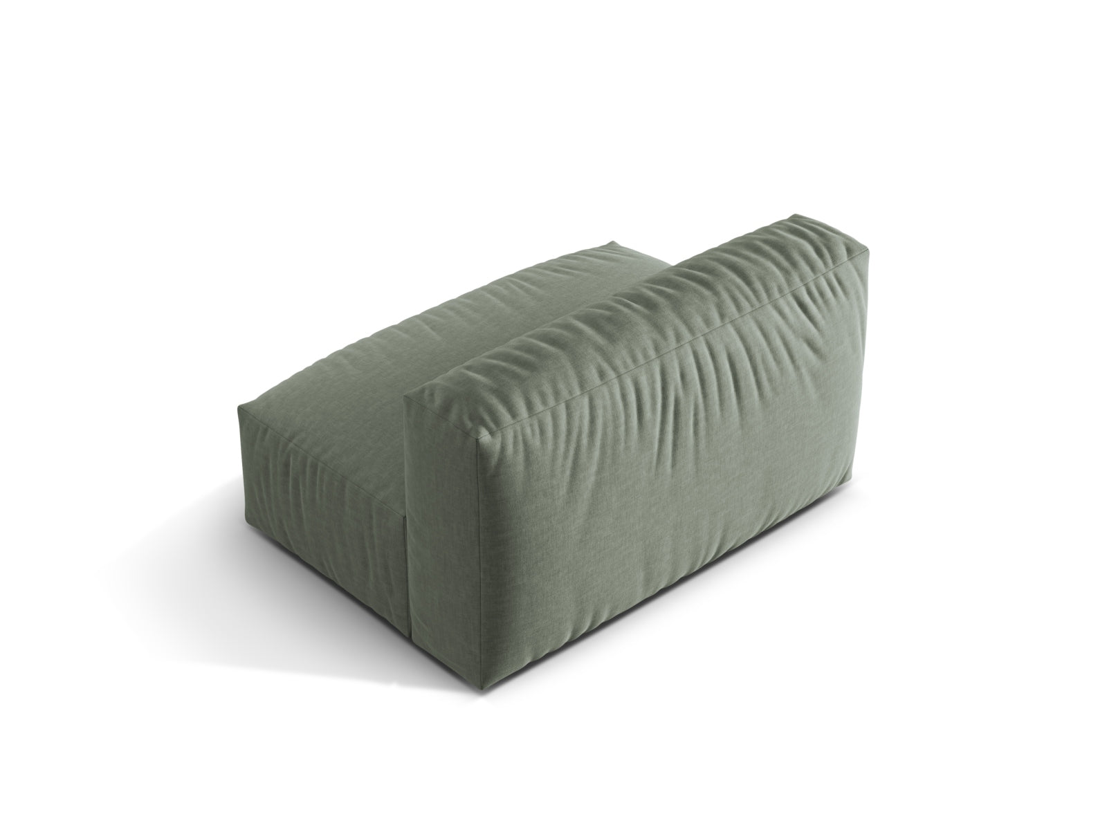 Martina Modul Armless 1 Sitzer in Moss Green präsentiert im Onlineshop von KAQTU Design AG. Modulares Sofa ist von Micadoni