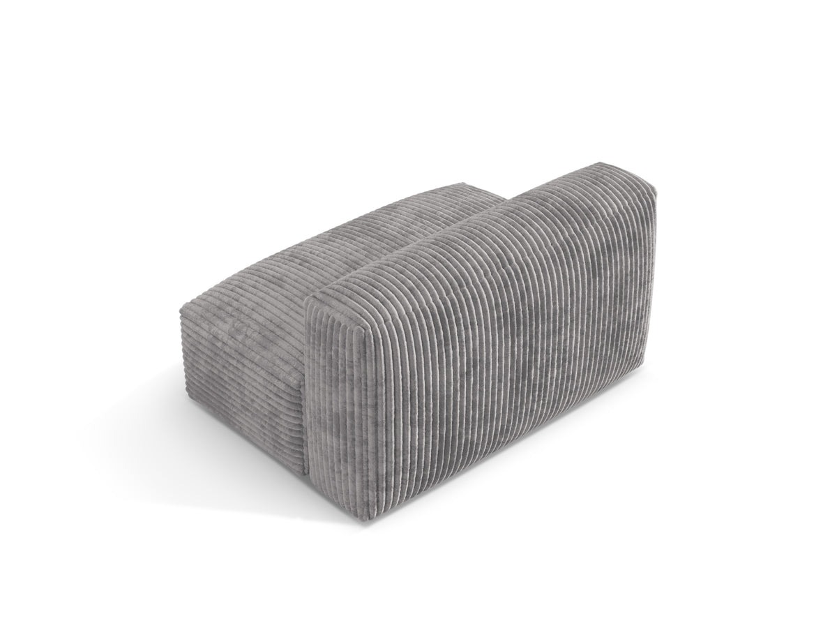 Martina Modul Armless 1 Sitzer in Light Grey-Tilia präsentiert im Onlineshop von KAQTU Design AG. Modulares Sofa ist von Micadoni