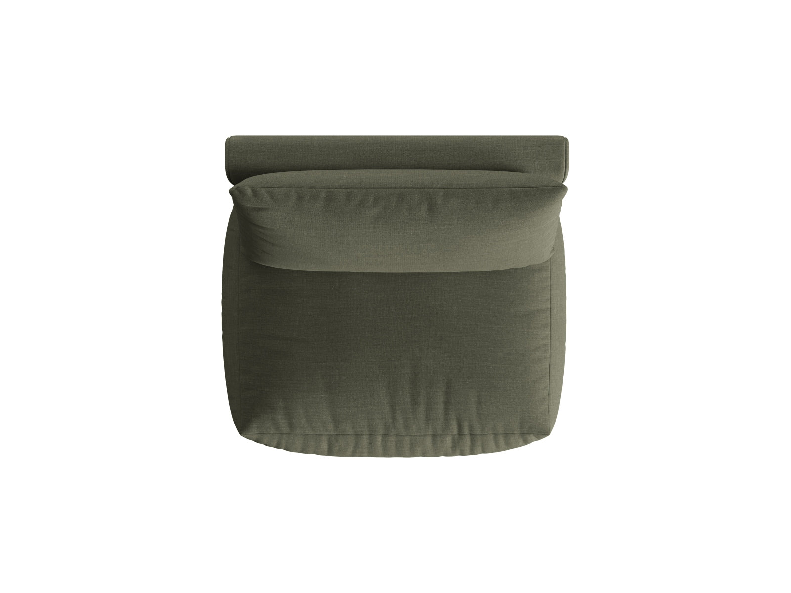 Stylischer Chris Modul Armless 1 Sitzer in zartem Blau, perfekt für zeitgemäße Einrichtung und vielseitige Nutzung im Wohnbereich.