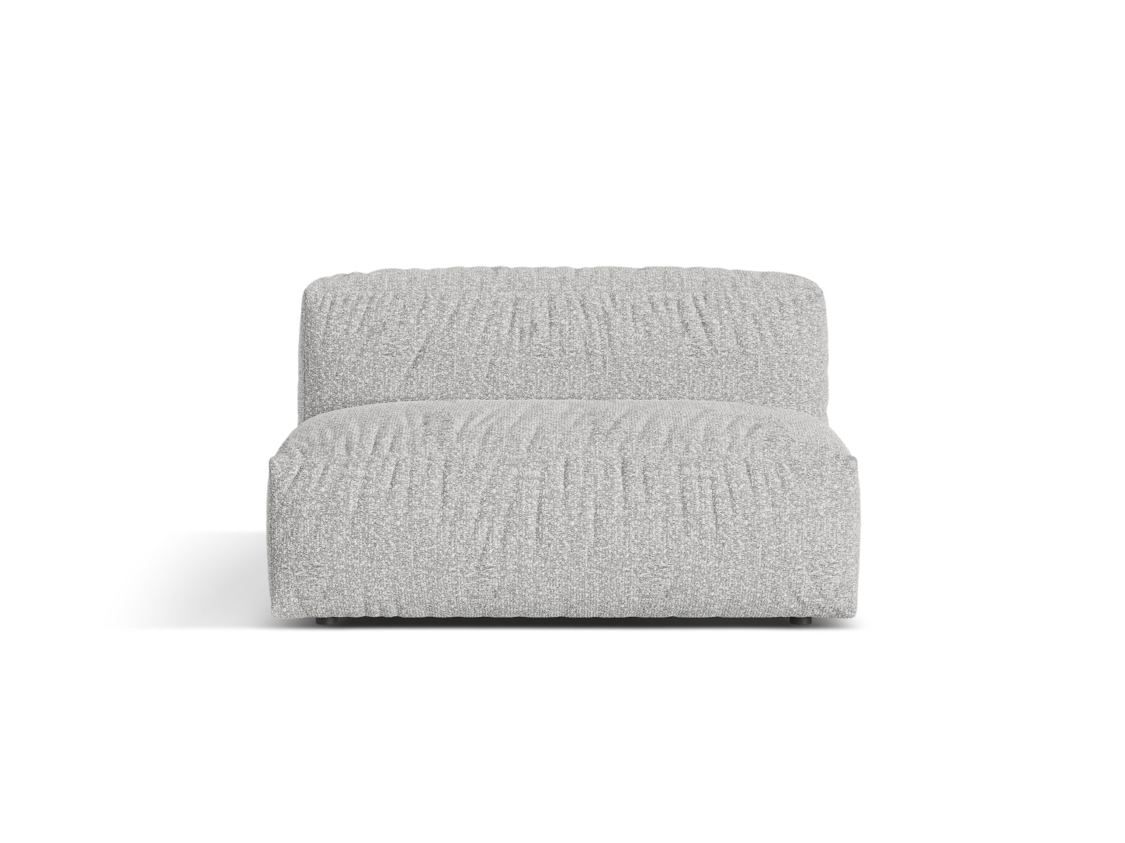 1-Sitzer Sofa Martina Wide in Silver-Monet präsentiert im Onlineshop von KAQTU Design AG. Modulares Sofa ist von Micadoni