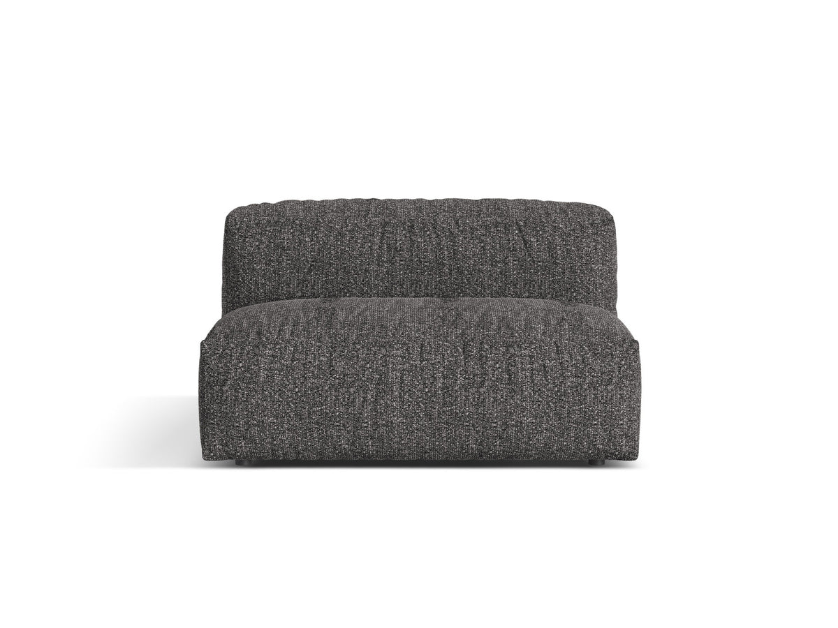 1-Sitzer Sofa Martina Wide in Anthracite-Monet präsentiert im Onlineshop von KAQTU Design AG. Modulares Sofa ist von Micadoni