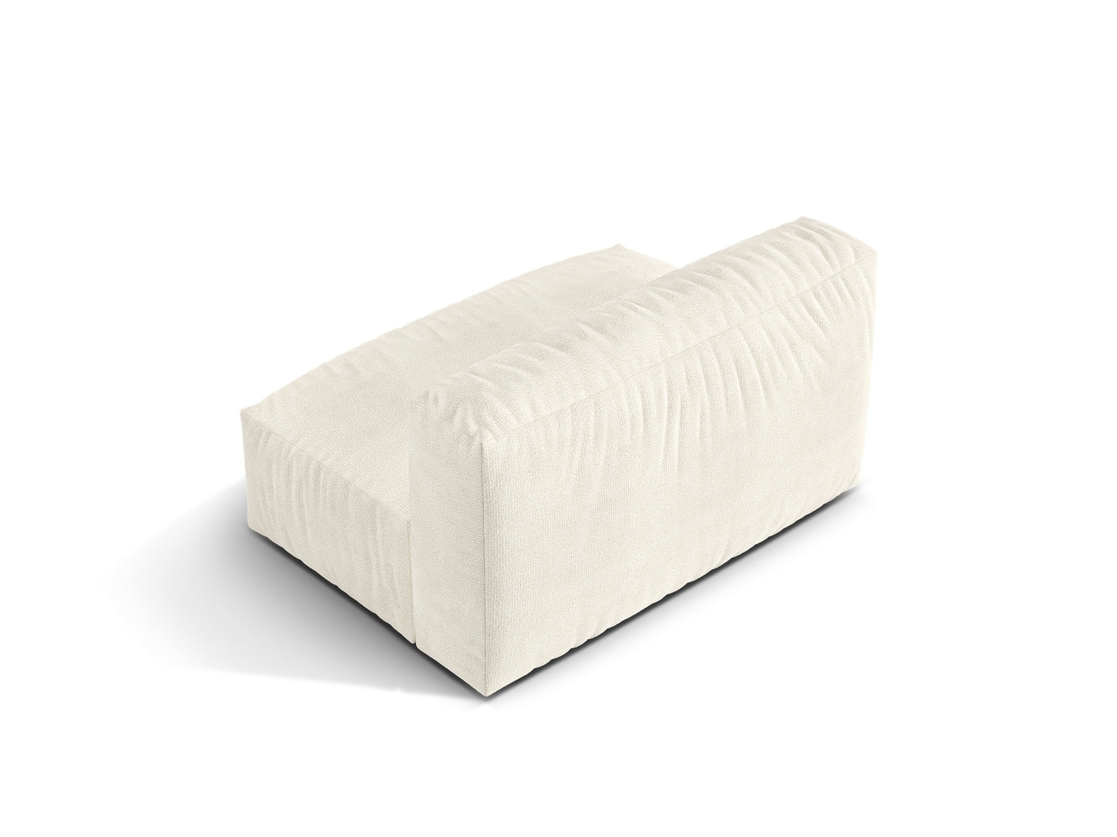 Elegantes 1-Sitzer Sofa Martina Wide in sanftem Ivory-Monet, ideal für stilvolle Wohnräume und entspannte Auszeiten.
