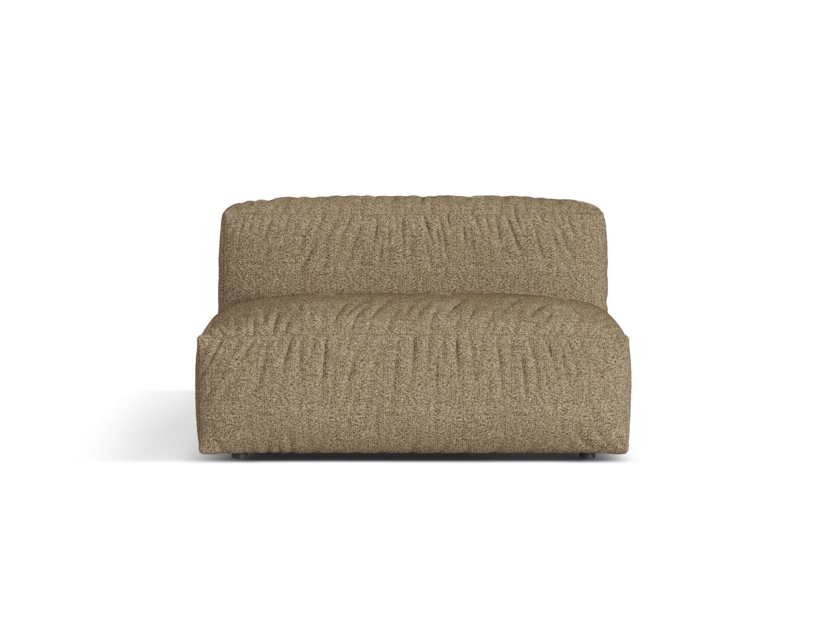 1-Sitzer Sofa Martina Wide in Cappuccino-Monet präsentiert im Onlineshop von KAQTU Design AG. Modulares Sofa ist von Micadoni