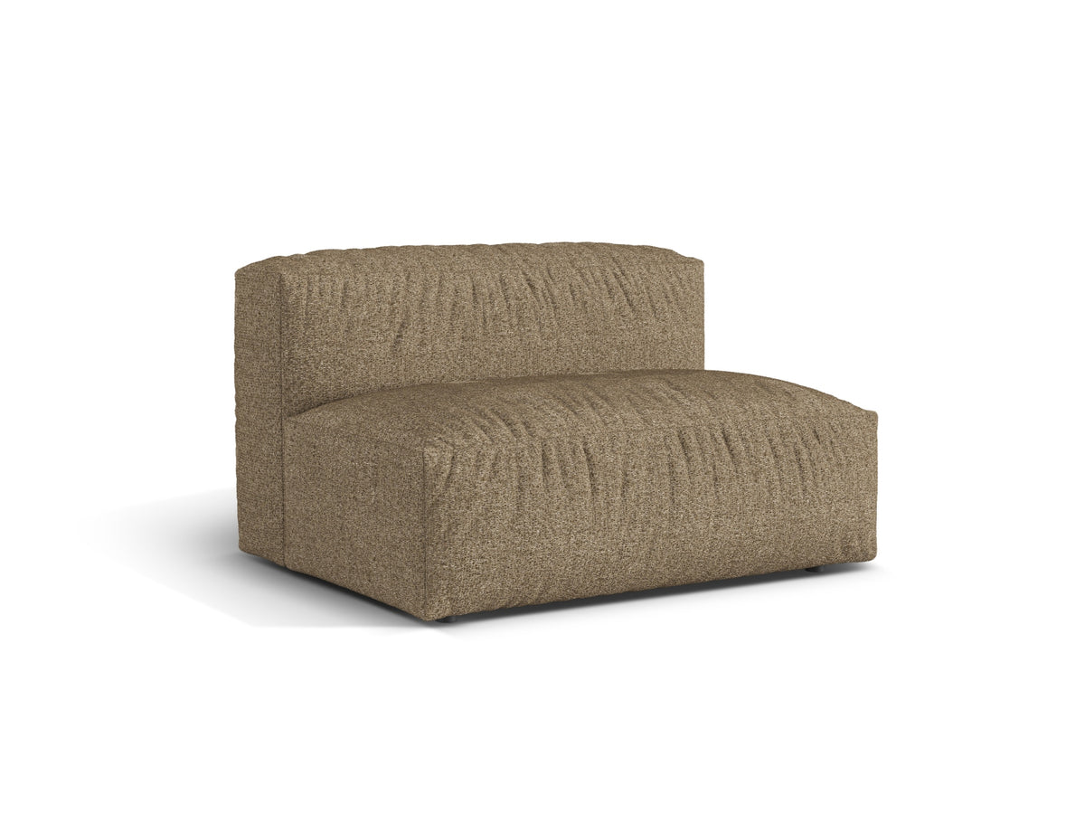 1-Sitzer Sofa Martina Wide in Cappuccino-Monet präsentiert im Onlineshop von KAQTU Design AG. Modulares Sofa ist von Micadoni