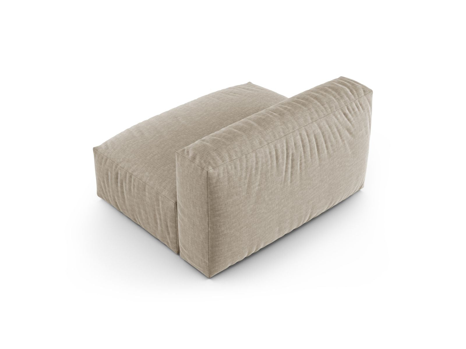 Elegantes 1-Sitzer Sofa Martina Wide XL in hellem Beige, ideal für moderne Wohnräume. Modular und anpassbar für individuelle Gestaltung.