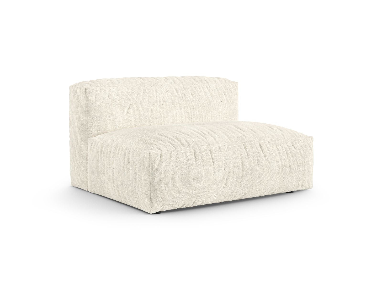 Elegantes 1-Sitzer Sofa Martina Wide XL in Ivory-Monet, ideal für stilvolle Wohnräume. Modulares Design von Micadoni.