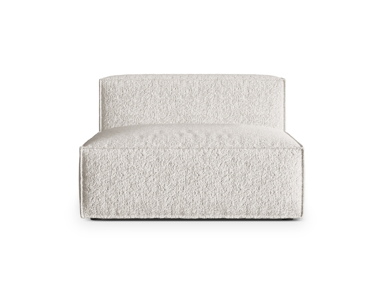 Nuria Modul Armless 2 Sitzer in Grey Beige Melange-Monet präsentiert im Onlineshop von KAQTU Design AG. Modulares Sofa ist von Micadoni