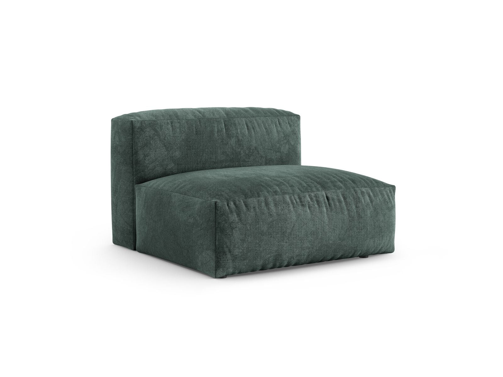 Elegantes 1-Sitzer Sofa Martina XL in Petrol-Vogue, ideal für moderne Wohnräume. Teil der modularen Sofa-Kollektion von Micadoni.