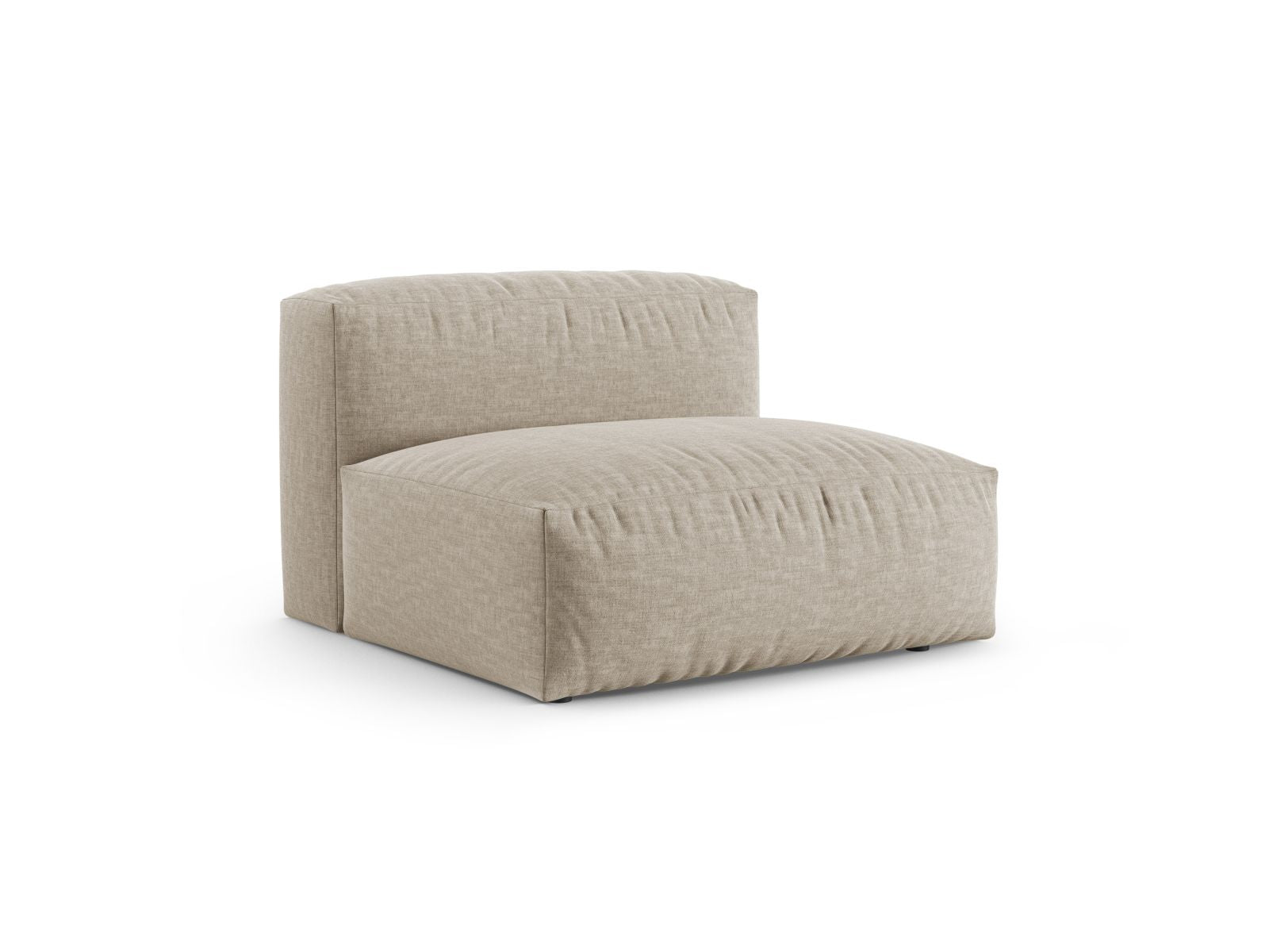 Elegantes 1-Sitzer Sofa Martina XL in hellem Beige, ideal für moderne Wohnräume. Teil der modularen Kollektion von Micadoni.