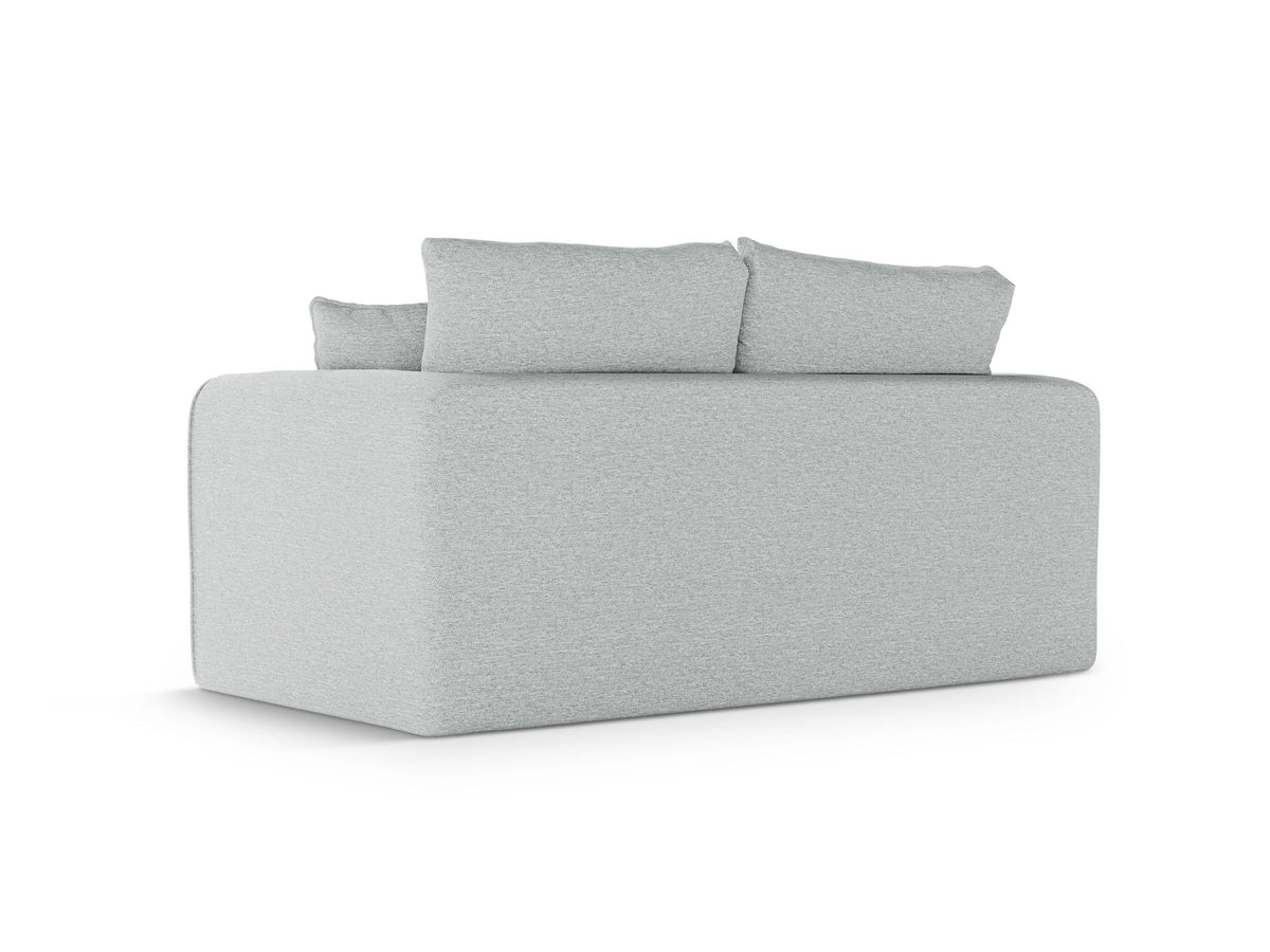 Lido Sofa mit Schlaffunktion 2 Sitzer in Mint-Solid präsentiert im Onlineshop von KAQTU Design AG. Bettsofa ist von Micadoni