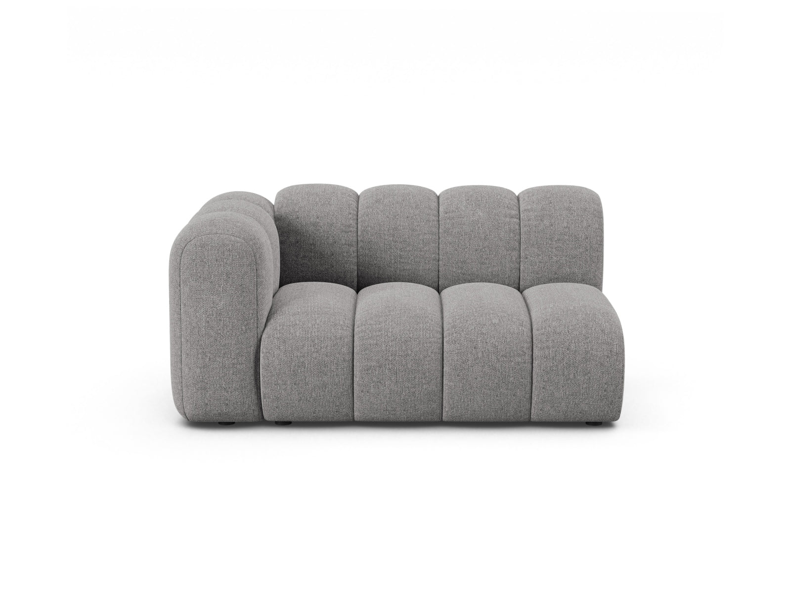 Lupine Modular Sofa links 2 Sitzer in Light Grey-Eden präsentiert im Onlineshop von KAQTU Design AG. Modulares Sofa ist von Micadoni