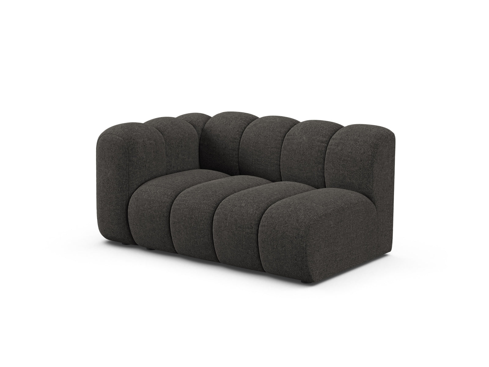 Lupine Modular Sofa links 2 Sitzer in Dark Grey präsentiert im Onlineshop von KAQTU Design AG. Modulares Sofa ist von Micadoni