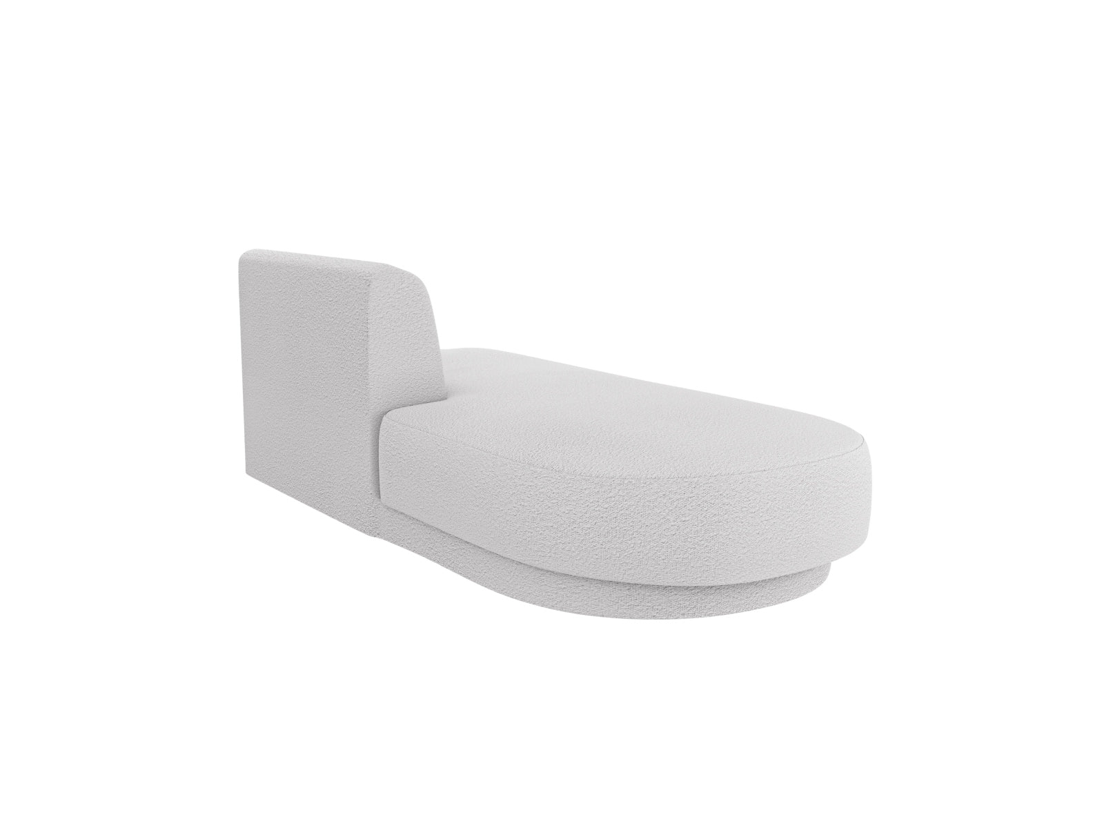 Miley Sitting Module Open links 2 Sitzer in Light Grey präsentiert im Onlineshop von KAQTU Design AG. Modulares Sofa ist von Micadoni
