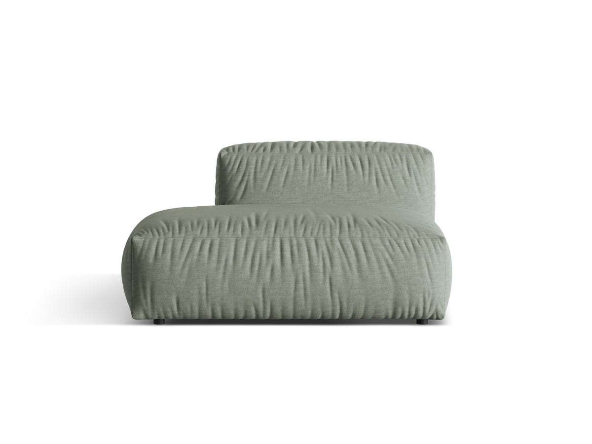 Martina Sofa links 2 Sitzer in Moss Green-Boston präsentiert im Onlineshop von KAQTU Design AG. L-Sofa links ist von Micadoni