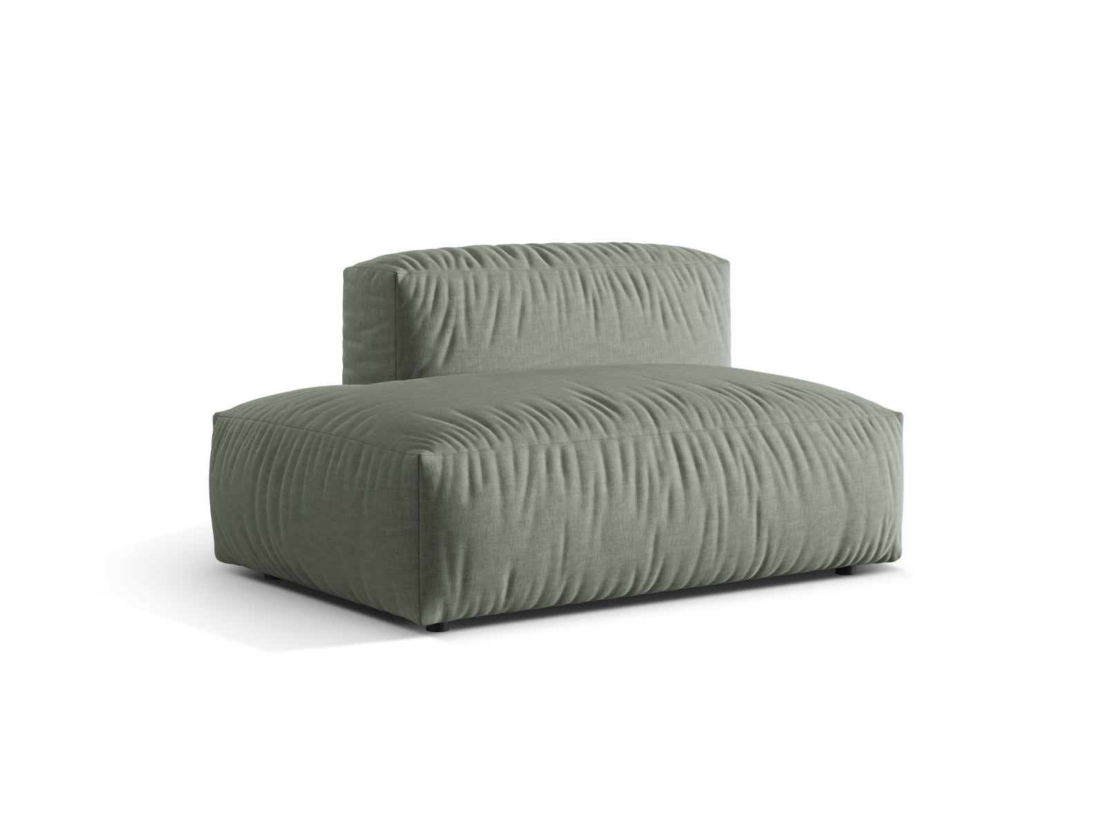 Martina Sofa links 2 Sitzer in Moss Green präsentiert im Onlineshop von KAQTU Design AG. L-Sofa links ist von Micadoni