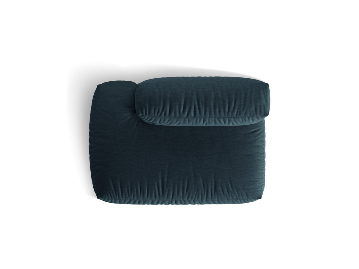 Martina Sofa links 2 Sitzer in Blue Jeans-Boston präsentiert im Onlineshop von KAQTU Design AG. L-Sofa links ist von Micadoni