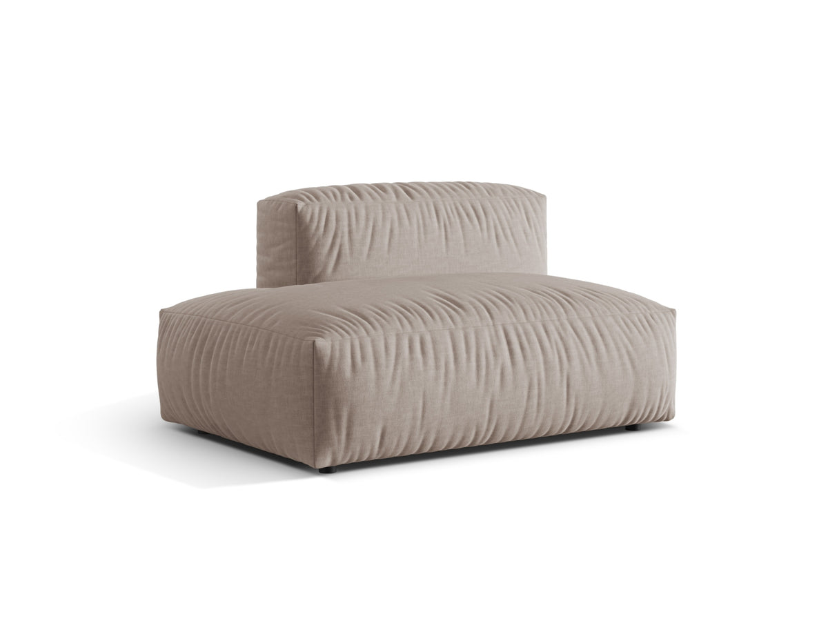 Martina Sofa links 2 Sitzer in Dark Beige-Boston präsentiert im Onlineshop von KAQTU Design AG. L-Sofa links ist von Micadoni