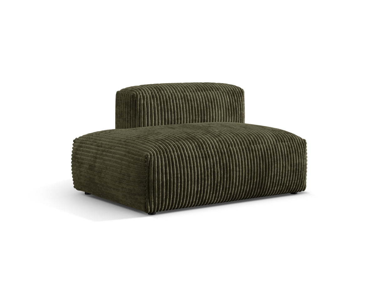 Martina Sofa links 2 Sitzer in Moss Green-Tilia präsentiert im Onlineshop von KAQTU Design AG. L-Sofa links ist von Micadoni