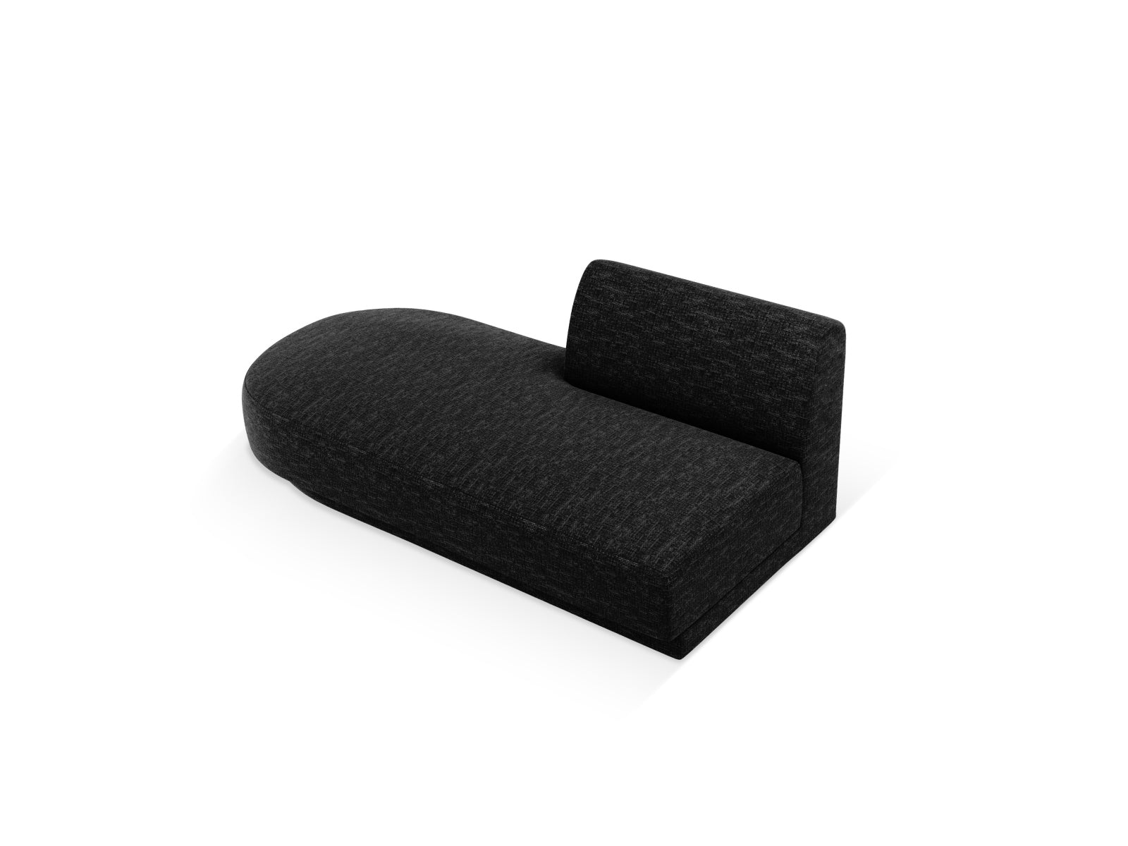 Miley Sitting Module Open links 2 Sitzer in Anthracite präsentiert im Onlineshop von KAQTU Design AG. Modulares Sofa ist von Micadoni