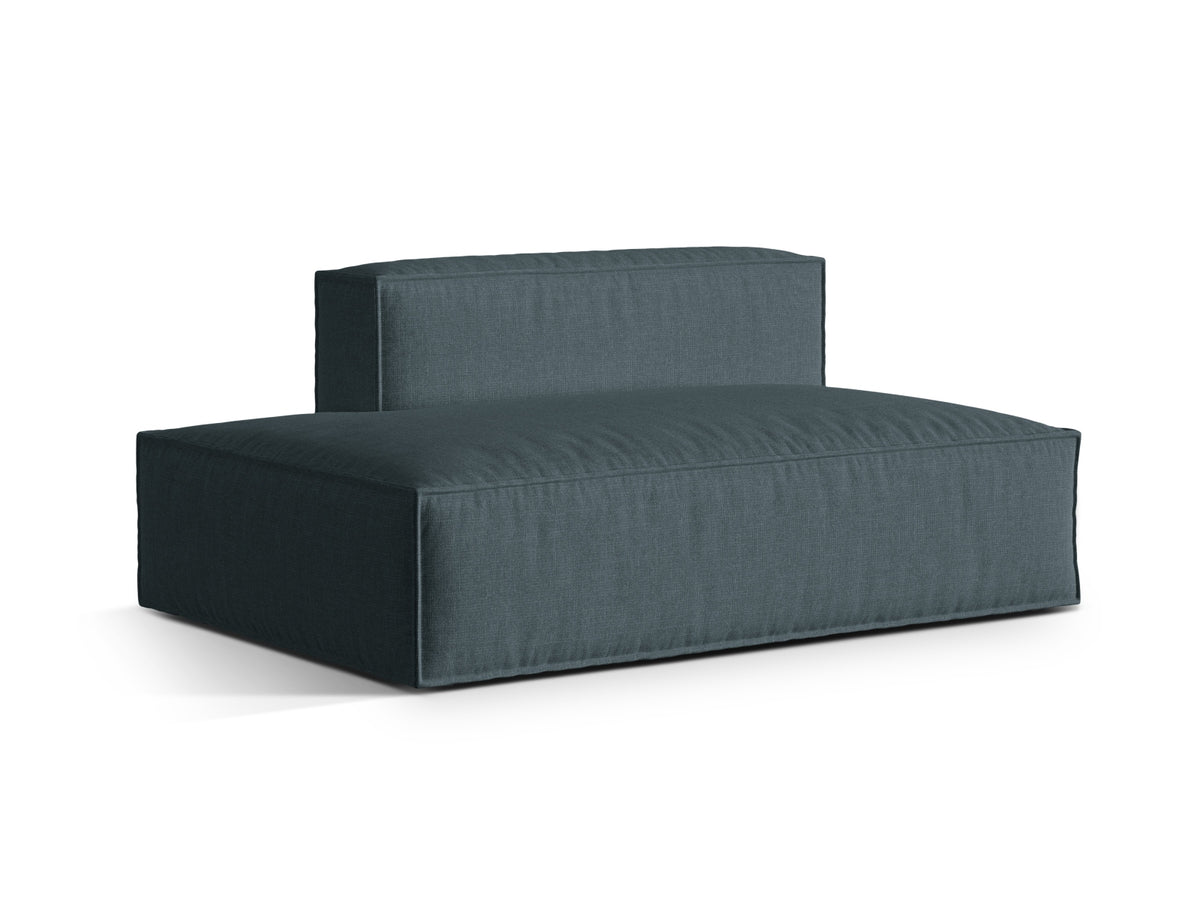 3-Sitzer Modulares Sofa links Nuria in Deep Petrol-Liberty präsentiert im Onlineshop von KAQTU Design AG. 3er Sofa ist von Micadoni