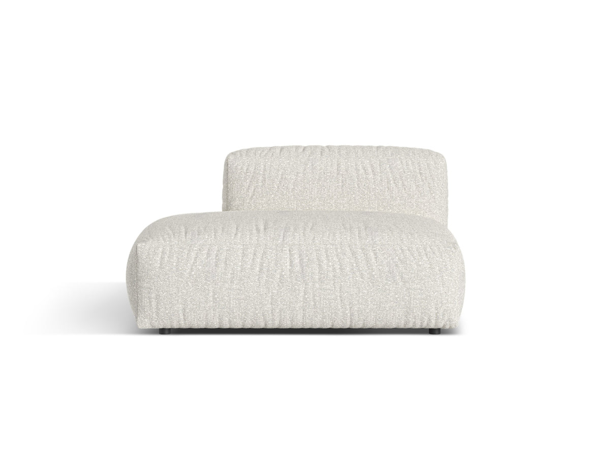 2-Sitzer Sofaelement links Martina in Grey Beige Melange-Monet präsentiert im Onlineshop von KAQTU Design AG. Modulares Sofa ist von Micadoni