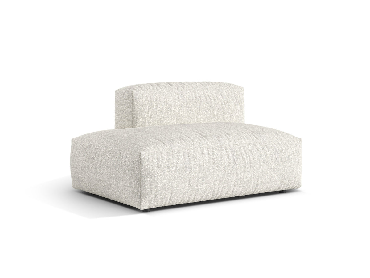 2-Sitzer Sofaelement links Martina in Grey Beige Melange-Monet präsentiert im Onlineshop von KAQTU Design AG. Modulares Sofa ist von Micadoni