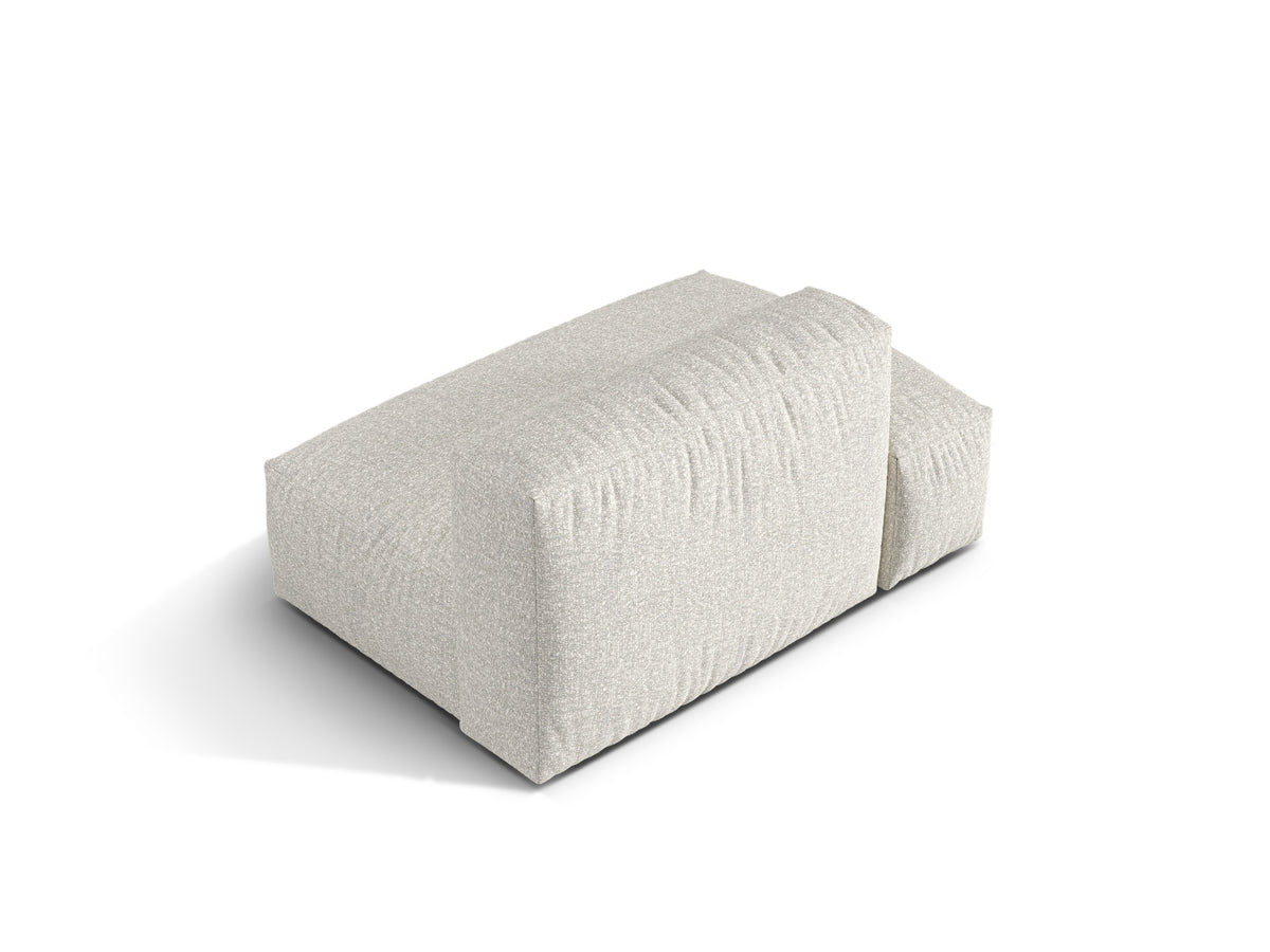 2-Sitzer Sofaelement links Martina in Grey Beige Melange-Monet präsentiert im Onlineshop von KAQTU Design AG. Modulares Sofa ist von Micadoni