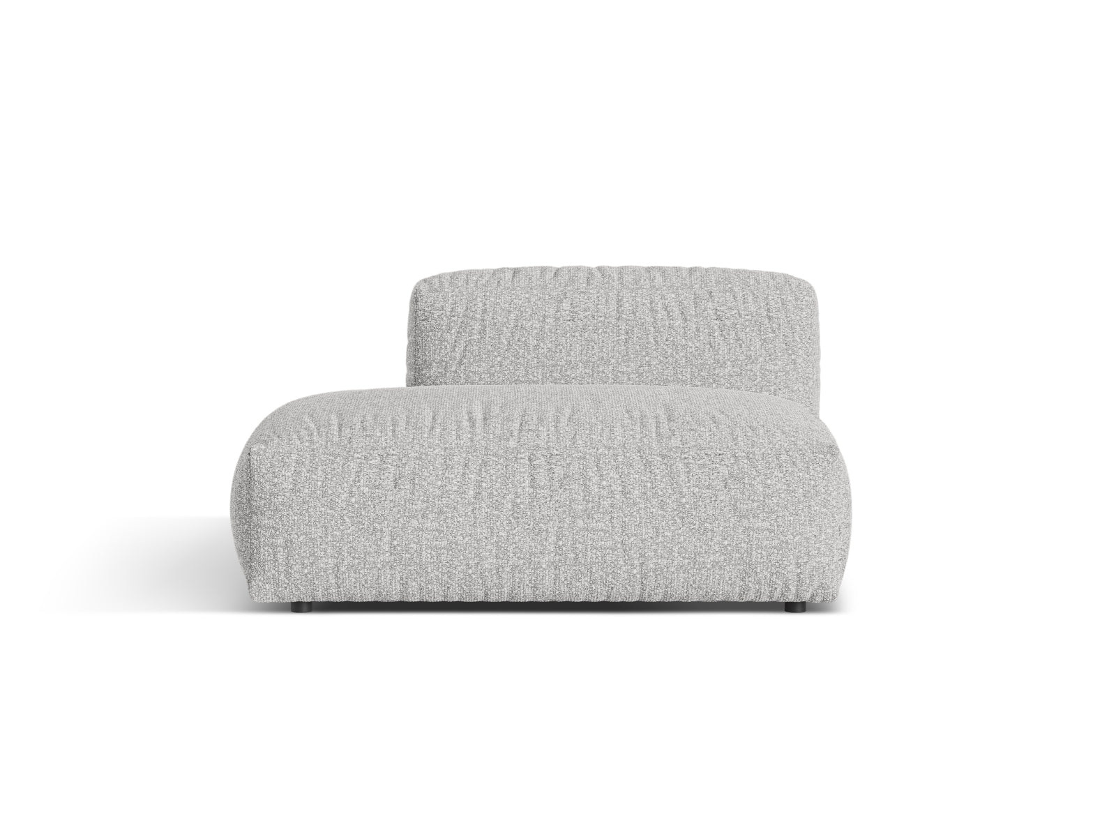 2-Sitzer Sofaelement links Martina in Silver-Monet präsentiert im Onlineshop von KAQTU Design AG. Modulares Sofa ist von Micadoni