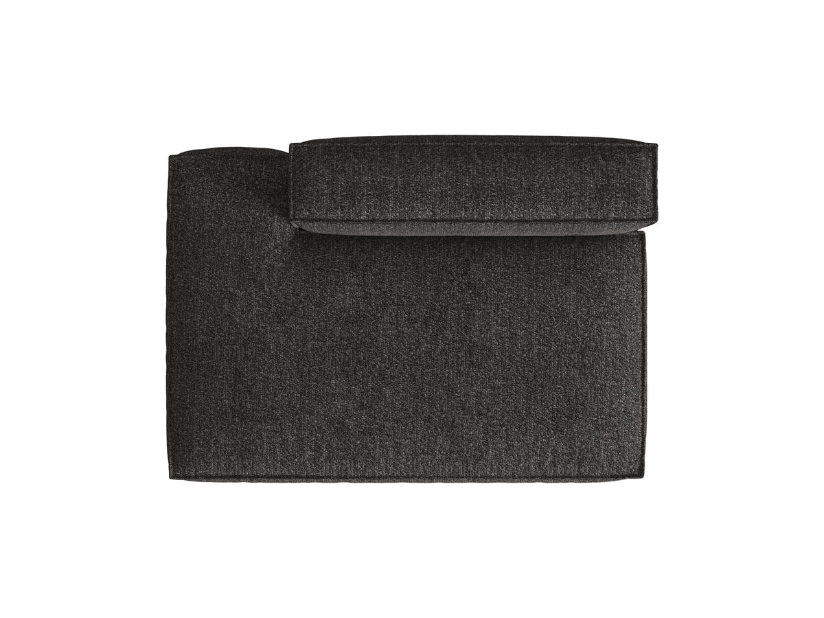 Nuria Boucle Modular Sofa links 3 Sitzer in Anthracite-Monet präsentiert im Onlineshop von KAQTU Design AG. Modulares Sofa ist von Micadoni
