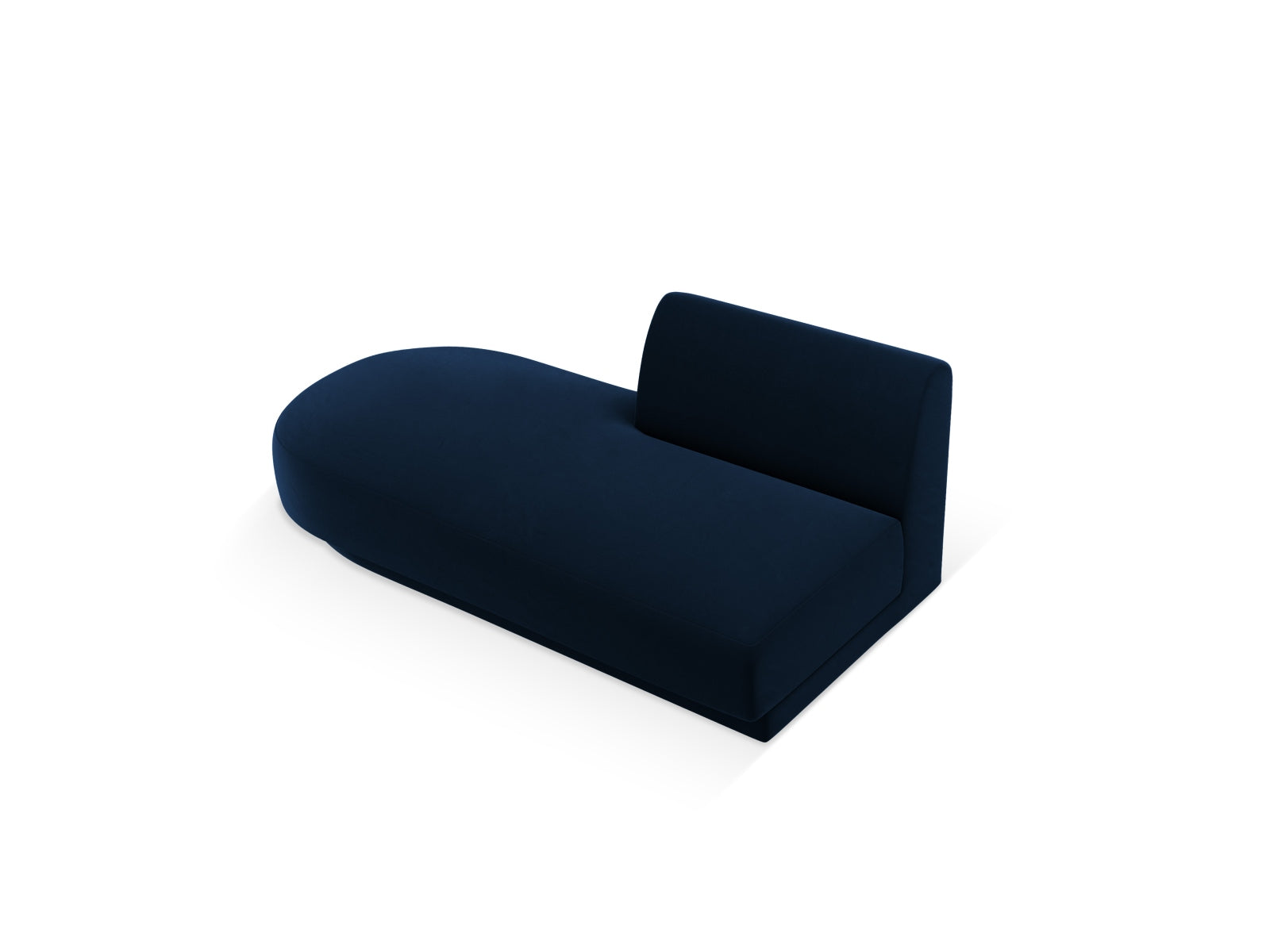 Miley Sitting Module Open links 2 Sitzer in Royal Blue präsentiert im Onlineshop von KAQTU Design AG. Modulares Sofa ist von Micadoni