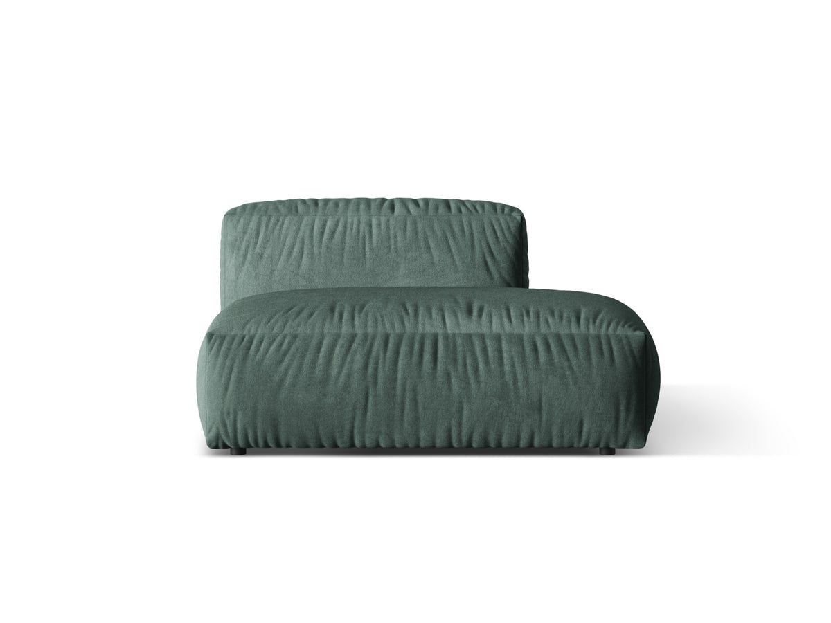 Martina Sofa rechts 2 Sitzer in Petrol-Vogue präsentiert im Onlineshop von KAQTU Design AG. L-Sofa rechts ist von Micadoni