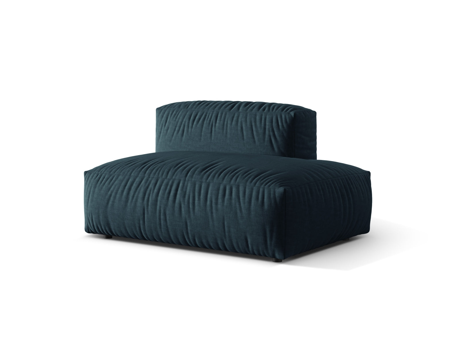 Martina Sofa rechts 2 Sitzer in Blue Jeans präsentiert im Onlineshop von KAQTU Design AG. L-Sofa rechts ist von Micadoni