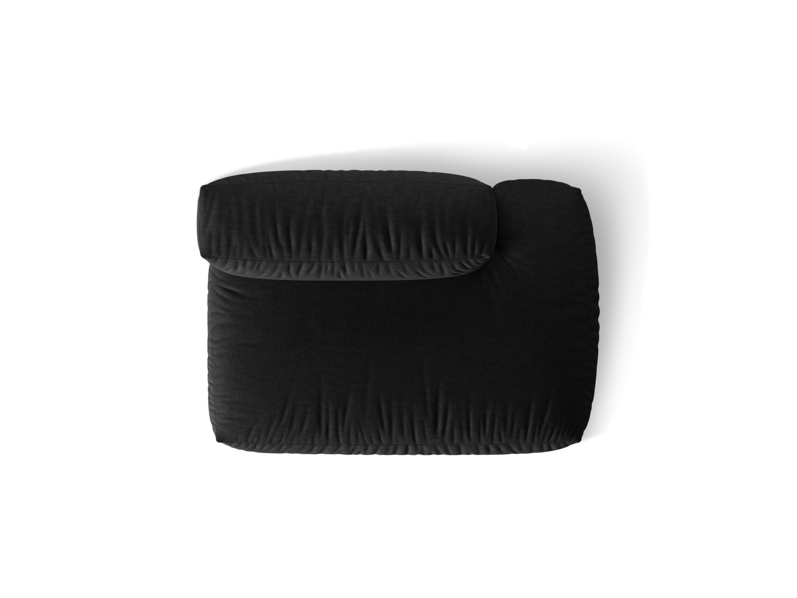 Martina Sofa rechts 2 Sitzer in Black präsentiert im Onlineshop von KAQTU Design AG. L-Sofa rechts ist von Micadoni