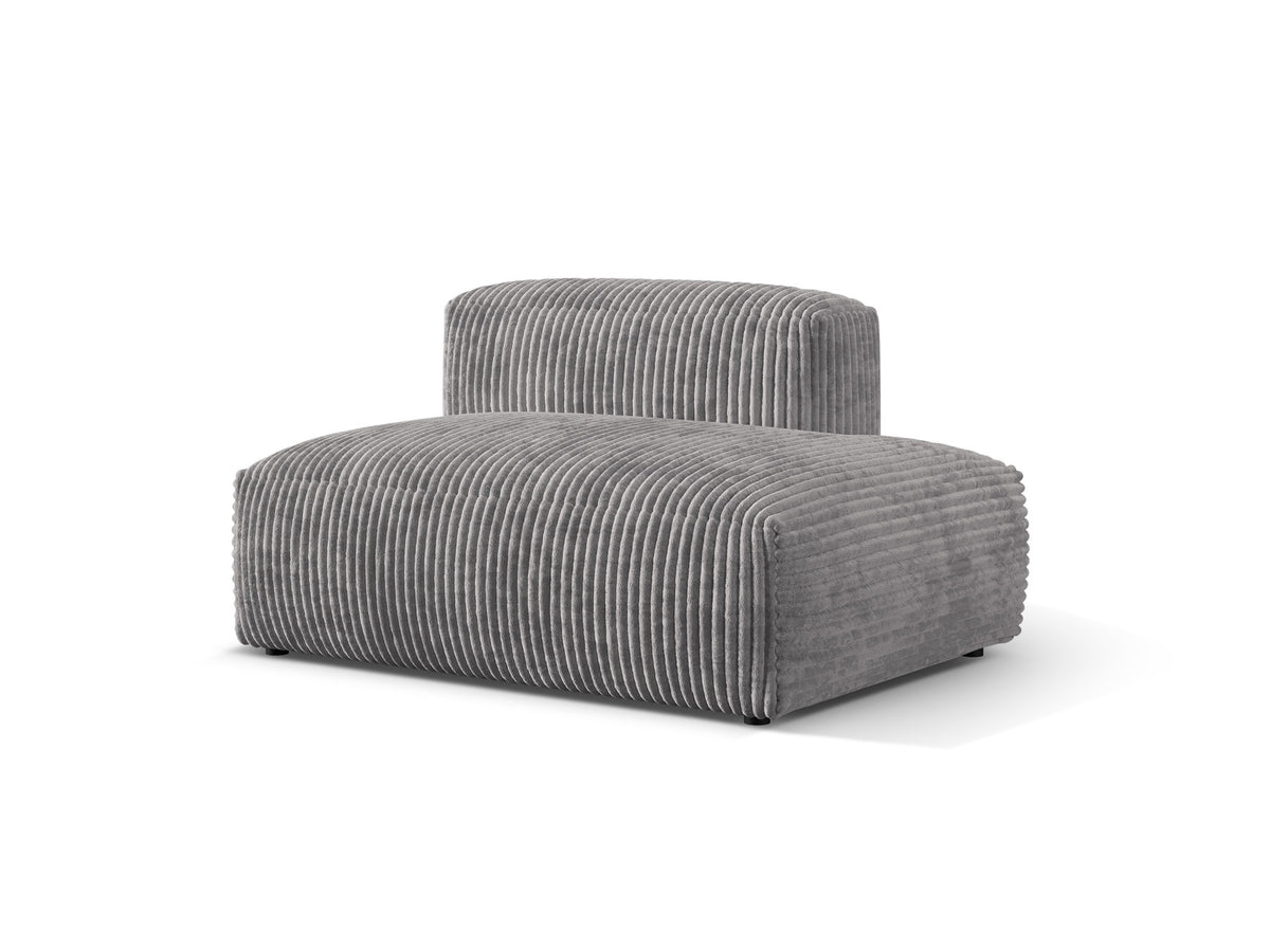 Martina Sofa rechts 2 Sitzer in Light Grey-Tilia präsentiert im Onlineshop von KAQTU Design AG. Modulares Sofa ist von Micadoni
