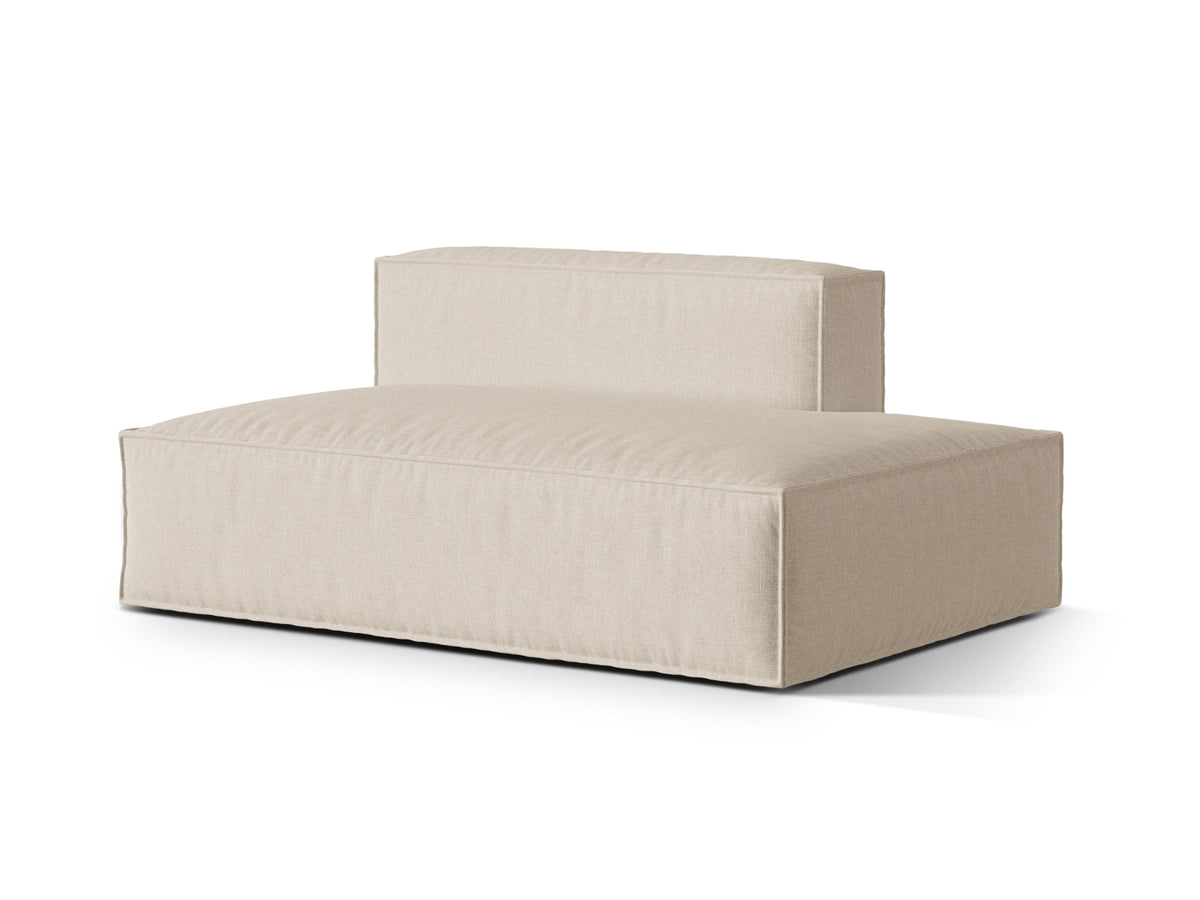 3-Sitzer Modular Sofa Open end rechts Nuria in Beige-Liberty präsentiert im Onlineshop von KAQTU Design AG. 3er Sofa ist von Micadoni