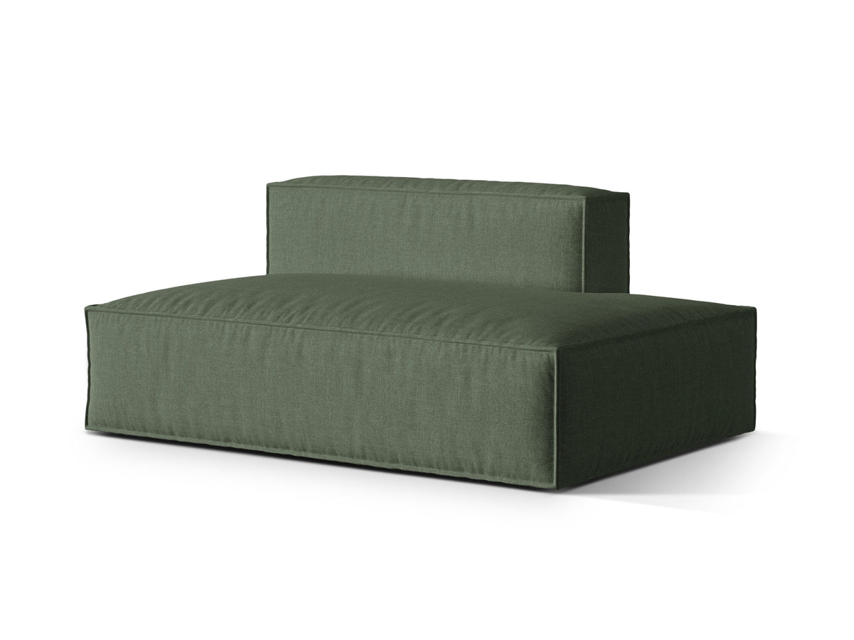 3-Sitzer Modular Sofa Open end rechts Nuria in Moss Green-Liberty präsentiert im Onlineshop von KAQTU Design AG. 3er Sofa ist von Micadoni