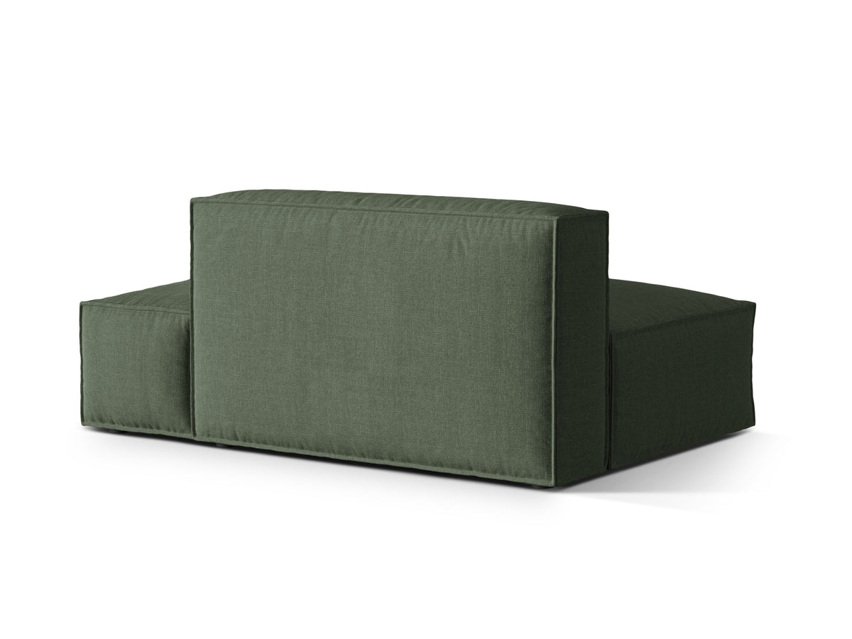 3-Sitzer Modular Sofa Open end rechts Nuria in Moss Green-Liberty präsentiert im Onlineshop von KAQTU Design AG. 3er Sofa ist von Micadoni