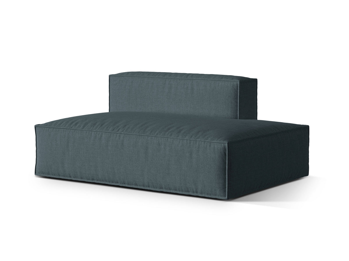 3-Sitzer Modular Sofa Open end rechts Nuria in Deep Petrol-Liberty präsentiert im Onlineshop von KAQTU Design AG. 3er Sofa ist von Micadoni