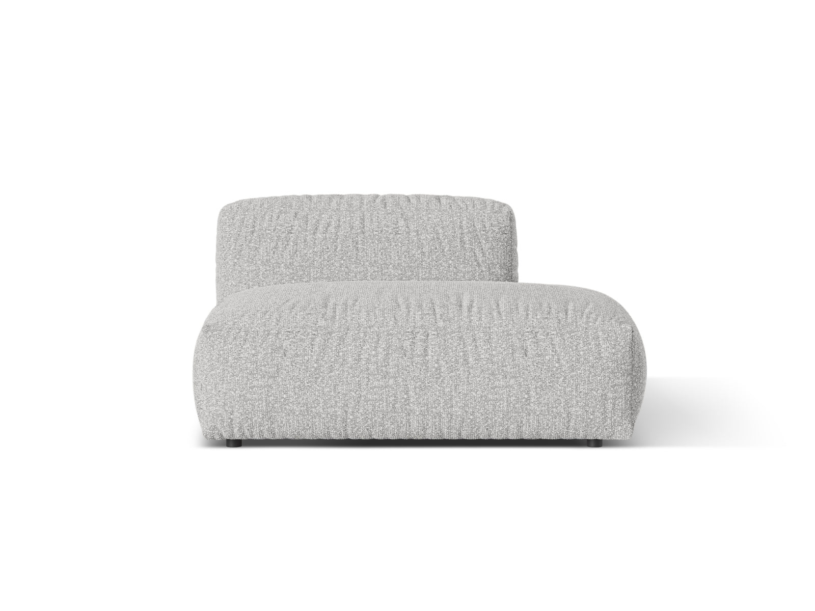 2-Sitzer Rechtssofa Martina in Silver-Monet präsentiert im Onlineshop von KAQTU Design AG. Modulares Sofa ist von Micadoni