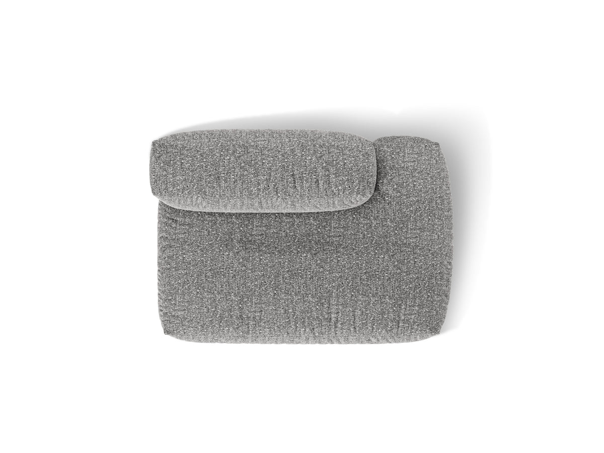 2-Sitzer Rechtssofa Martina in Graphite-Monet präsentiert im Onlineshop von KAQTU Design AG. Modulares Sofa ist von Micadoni