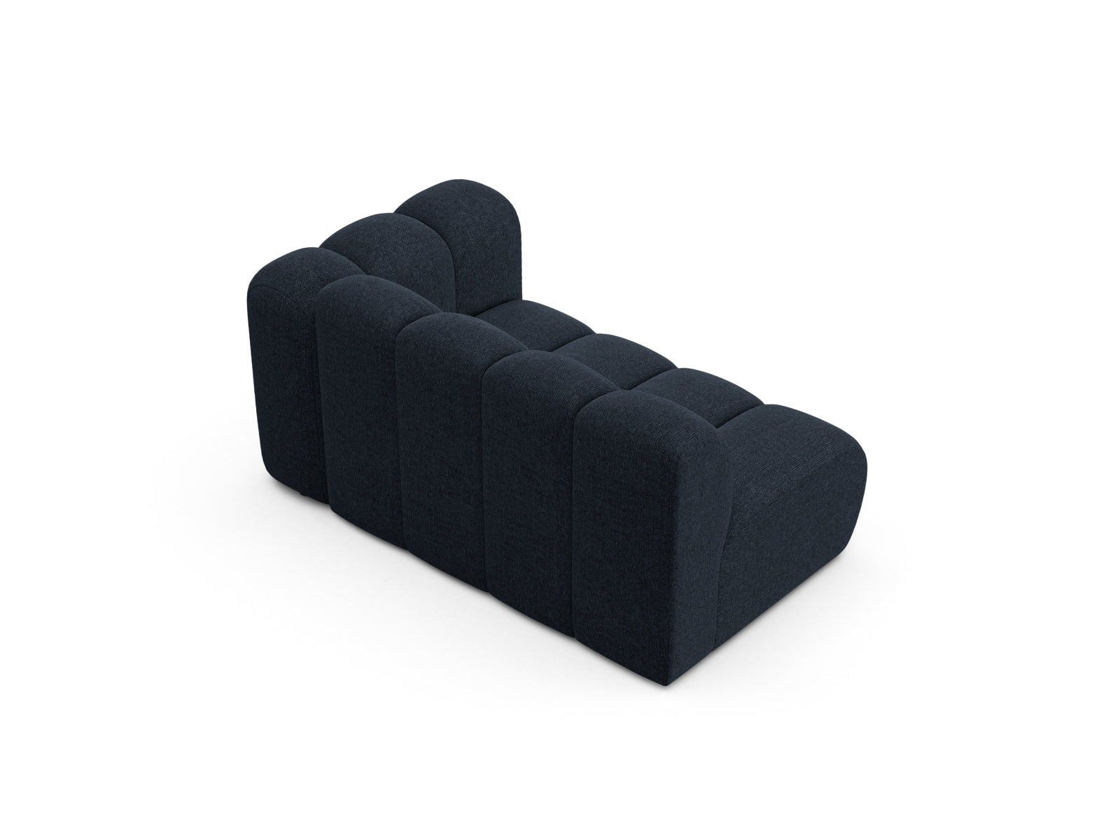 Stylisches, modulares 2-Sitzer Sofa Lupine in Navy Blue-Eden, perfekt für zeitgemäße Inneneinrichtungen von Micadoni.