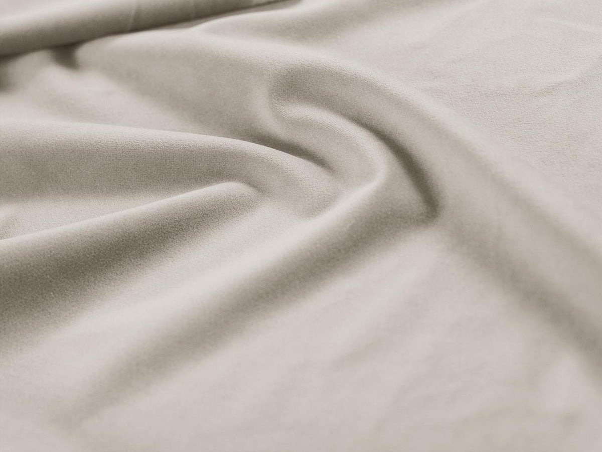 Lupine Velour Modular Sofa rechts 2 Sitzer in Beige-Salvador präsentiert im Onlineshop von KAQTU Design AG. Modulares Sofa ist von Micadoni