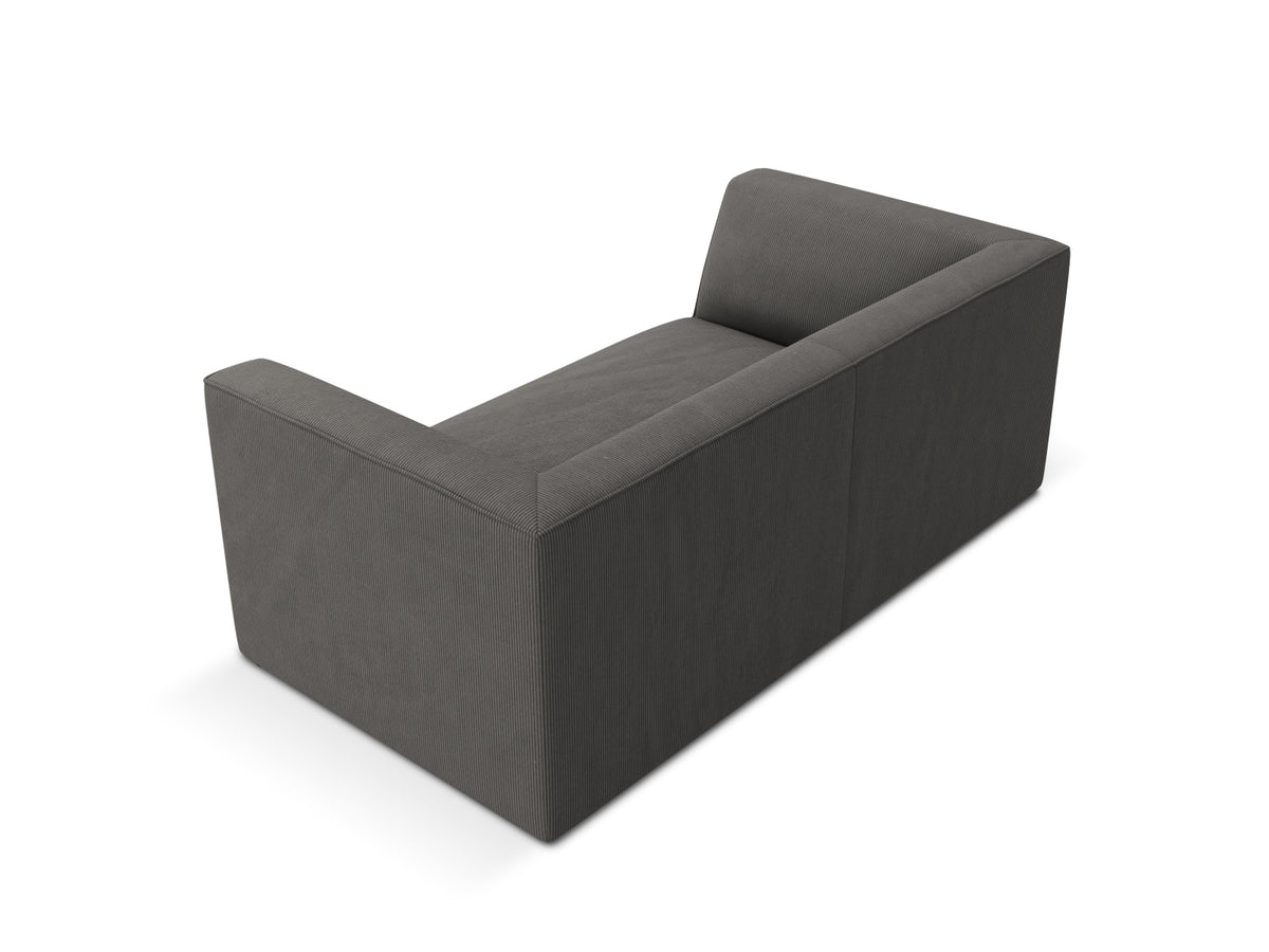 Ruby Sofa 2 Sitzer in Dark Grey-Scala präsentiert im Onlineshop von KAQTU Design AG. 2er Sofa ist von Micadoni