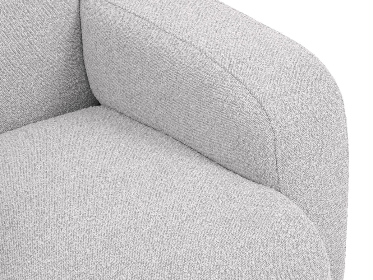Molino Boucle Sofa 2 Sitzer in Light Grey-Baloo präsentiert im Onlineshop von KAQTU Design AG. 3er Sofa ist von Micadoni
