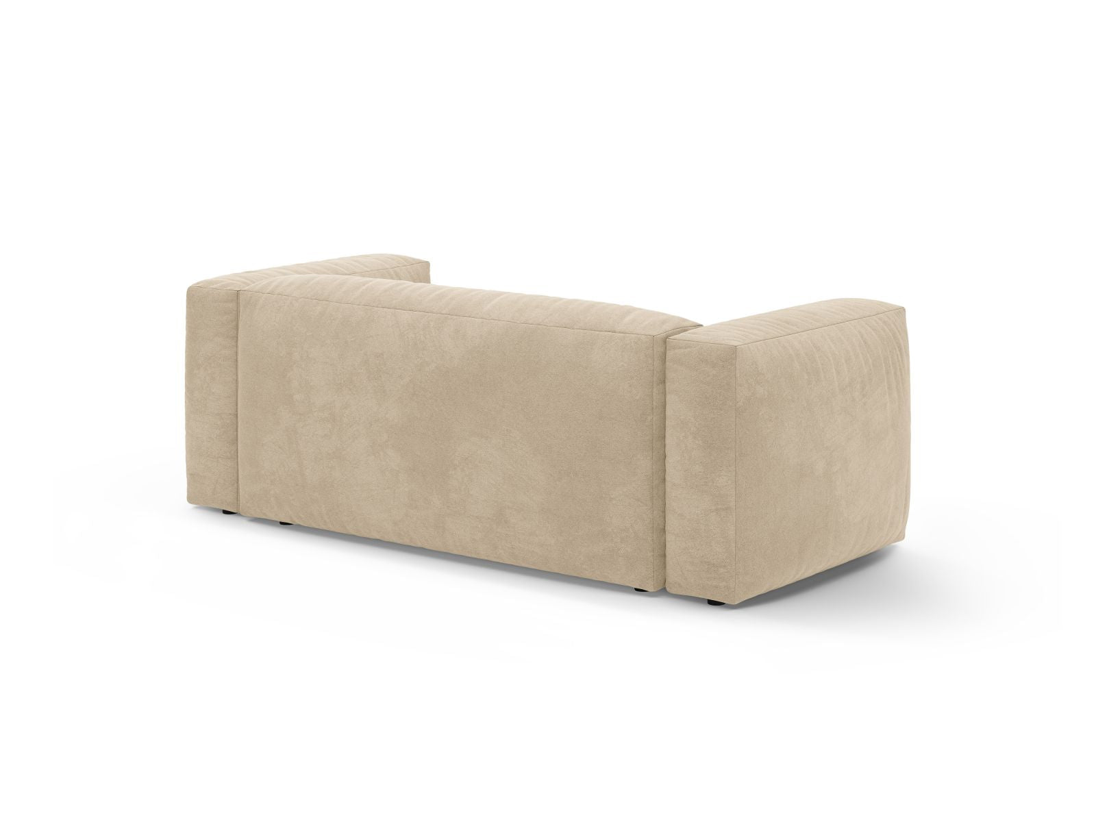 Elegantes 2-Sitzer Sofa Martina in sanftem Beige, ideal für gemütliche Abende und geschmackvolle Wohnräume.