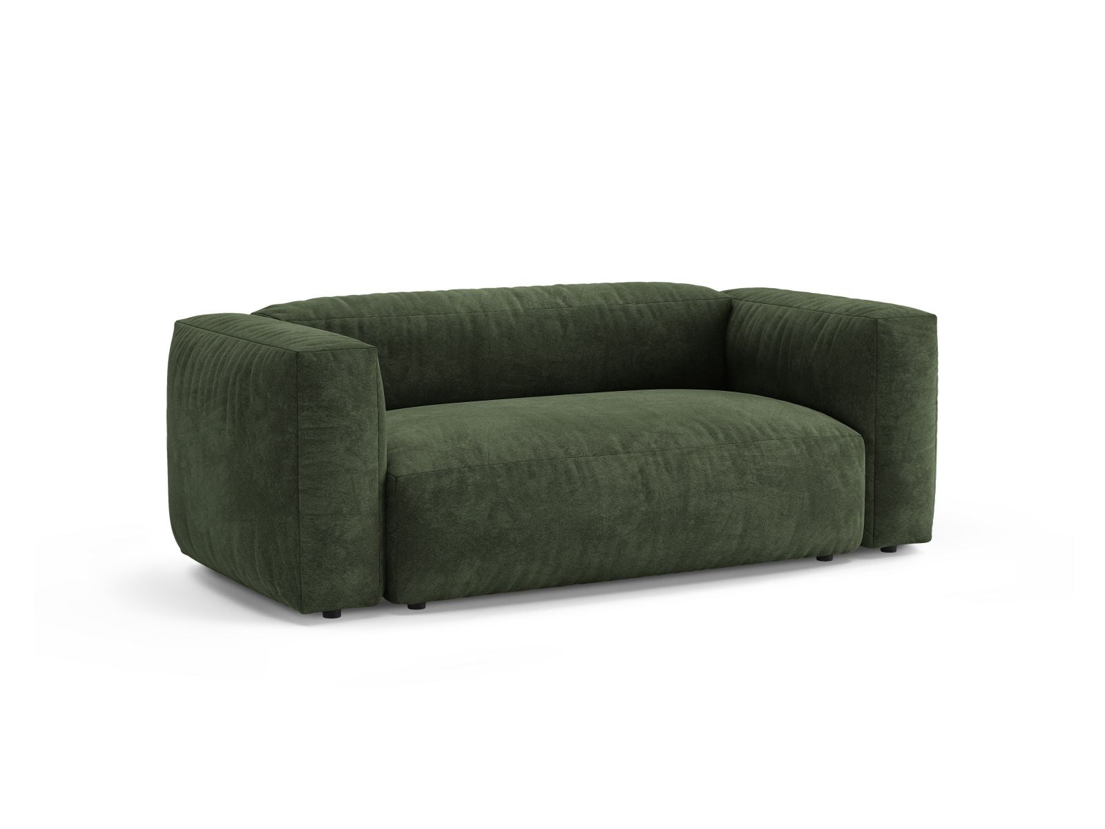 Elegantes 2-Sitzer Sofa Martina in stilvollem Green-Vogue, ideal für moderne Wohnräume, erhältlich bei KAQTU Design AG.