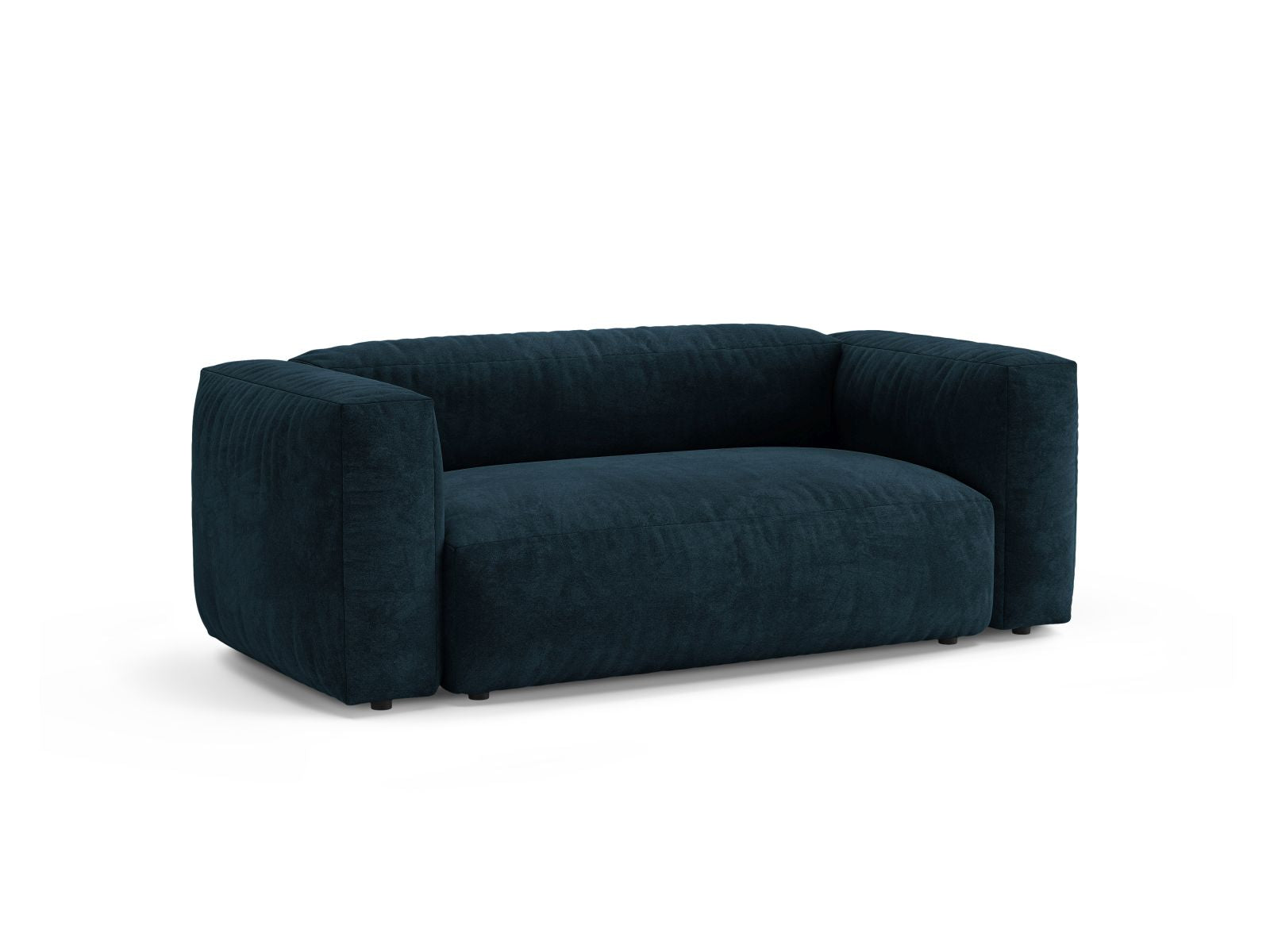 Elegantes 2-Sitzer Sofa Martina in tiefem Petrol, ideal für stilvolle Wohnräume. Hochwertige Verarbeitung von Micadoni.