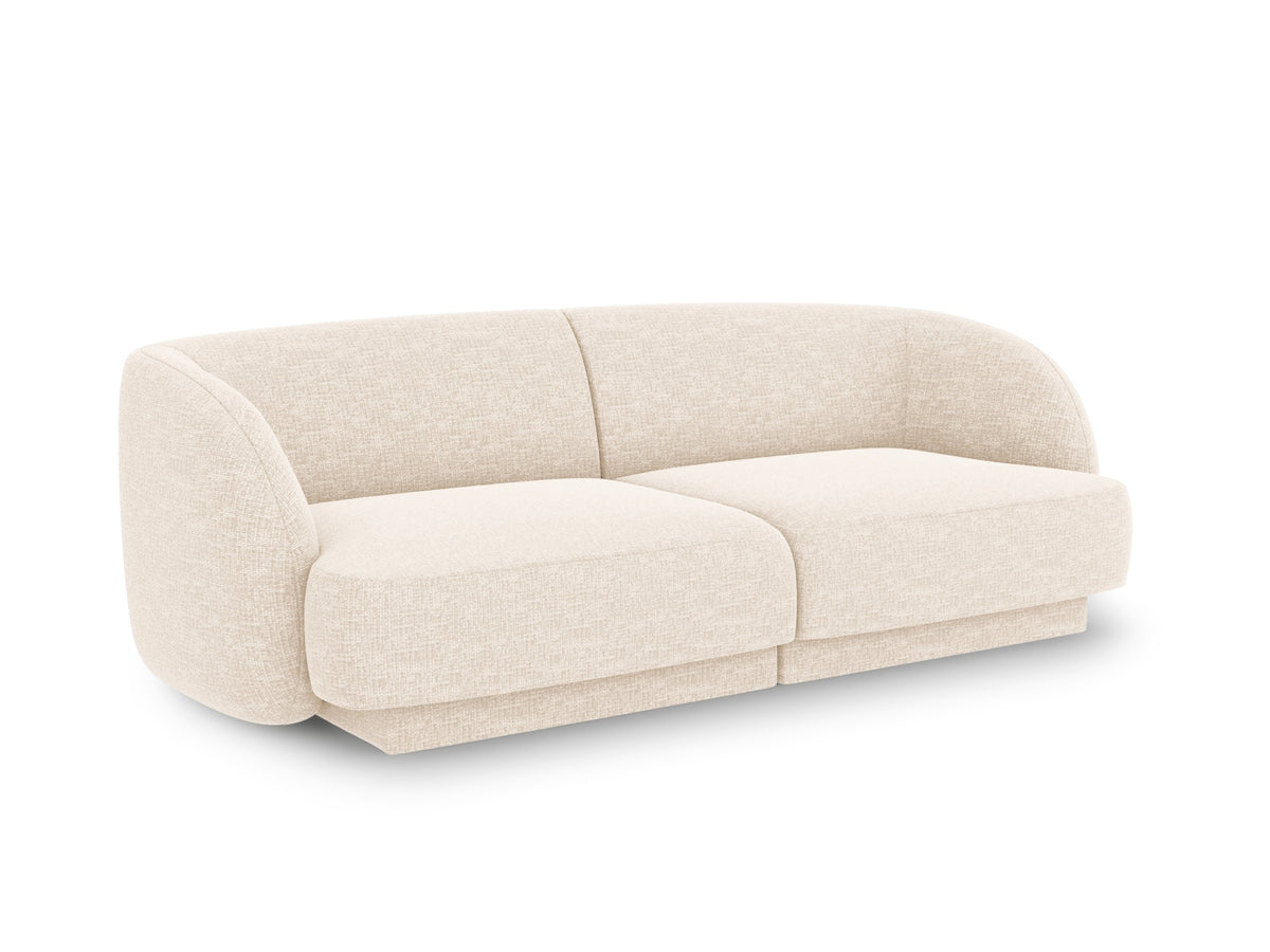 Miley Sofa 2 Sitzer in Light Beige-Haga präsentiert im Onlineshop von KAQTU Design AG. 2er Sofa ist von Micadoni