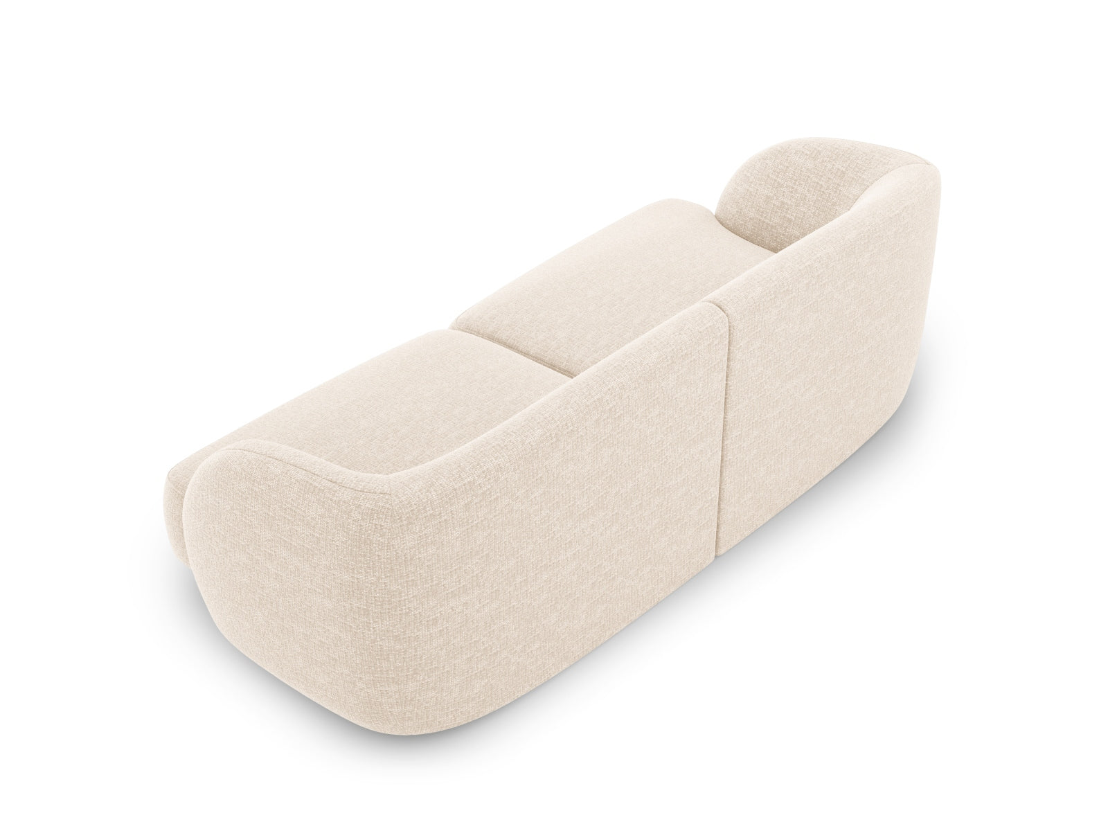 Miley Sofa 2 Sitzer in Light Beige präsentiert im Onlineshop von KAQTU Design AG. 2er Sofa ist von Micadoni